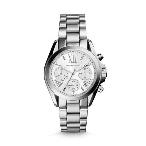 michael kors horloge zilver|michael kors silver tones.